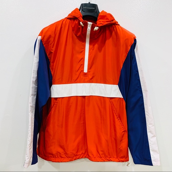 ASOS Other - ASOS Men’s Overhead Windbreaker in Red & Blue